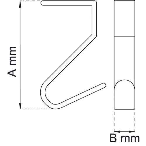 Krok 7102 Smart Fix 17 mm, Mässing, 5-pack