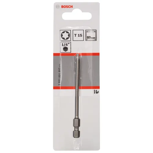 Bits Torx 89 mm Extra Hard T15, 1-pack