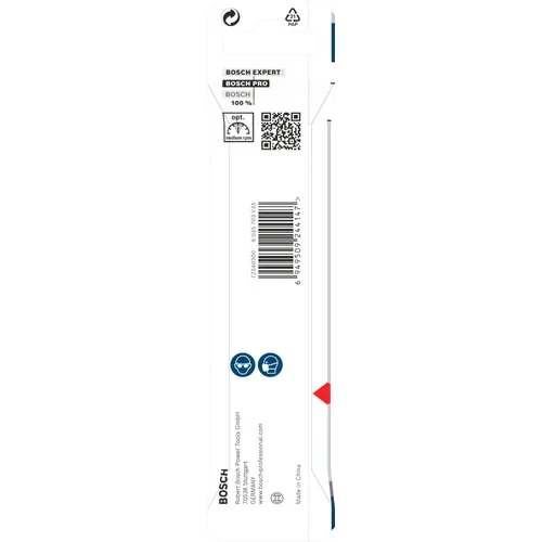 Träspiralborr, 1/4-tum insexskaft 6x63/106 mm, 1-pack