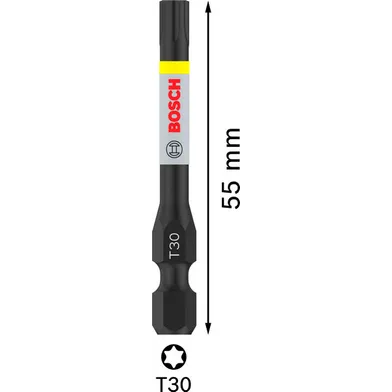 Bits Torx 55 mm Impact Control T30