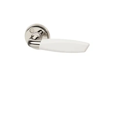 Dörrhandtag A3130 Vit/ickel