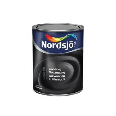 Golvfärg Original Inomhus Halvblank BW (Vit), 1 l