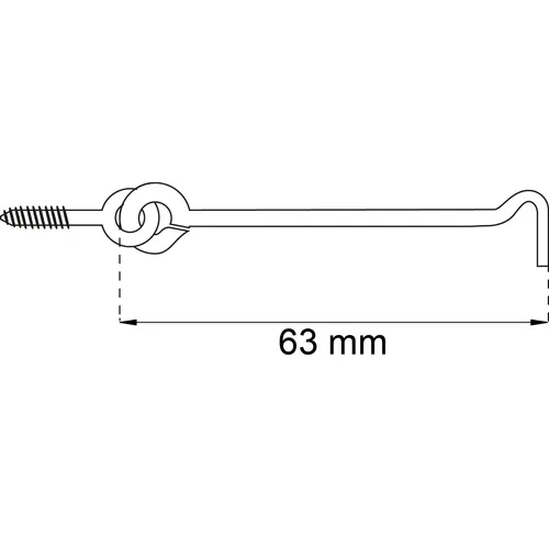 Kasthake 1340 FZB 63 mm, 2-pack