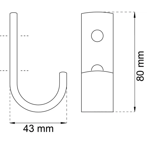 Skolkrok 1021 Krom