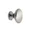 Knopp Adrian 38 mm, Borstad nickel