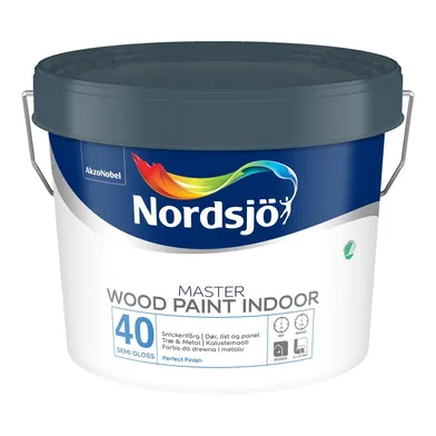 Snickerifärg Master Indoor 40 BW (Vit), 2,5 l