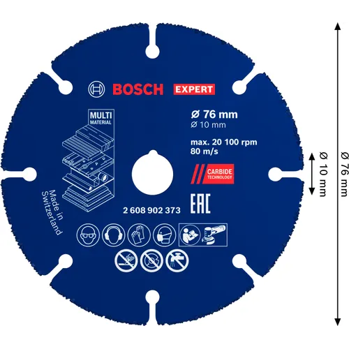 Kapskvia MultiWheel Carbide 76 mm