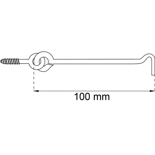 Kasthake 1340 FZB 100 mm, 2-pack