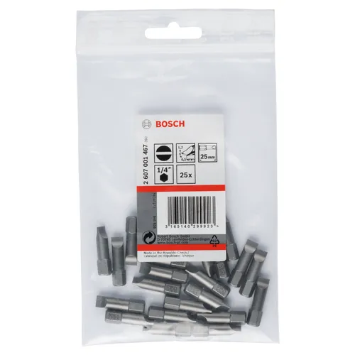 Bits Spår 25 mm Extra Hard 6,5 mm, 25-pack