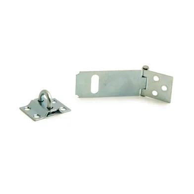 Ledhasp m. vertikal ögla Max 8 mm bygel, 50 mm, FZB