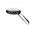 Handdush Dahlia 3-spray, Krom