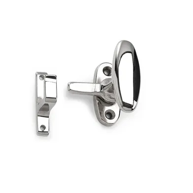 Fönstervred med hake 25 mm, Nickel