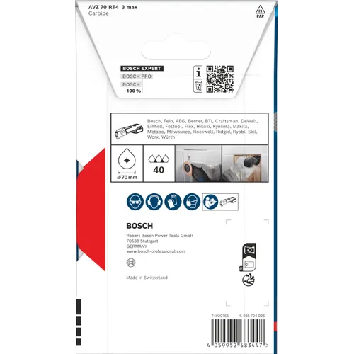 Brukrensare AVZ 70 RT4 Carbide-RIFF 70 mm