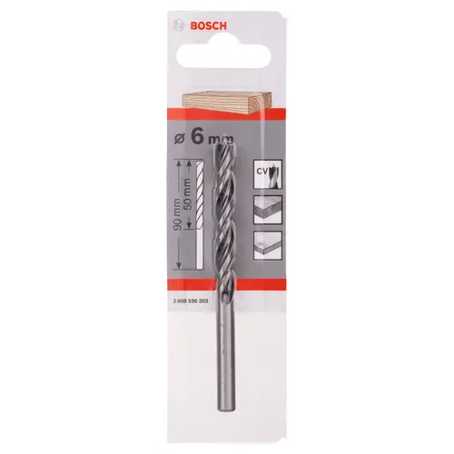 Träspiralborr standard 6x57/93 mm, 1-pack