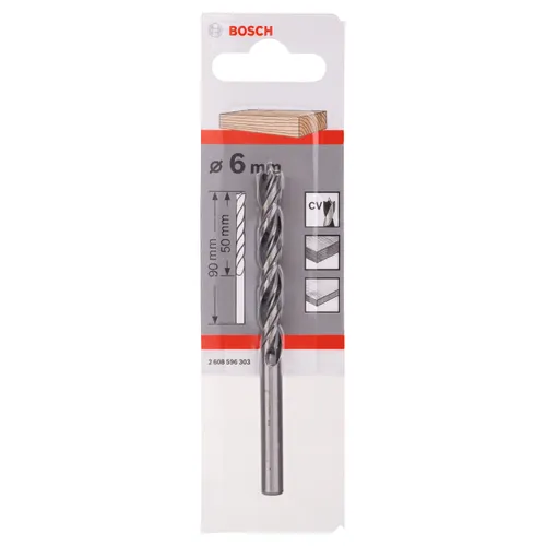 Träspiralborr standard 6x57/93 mm, 1-pack