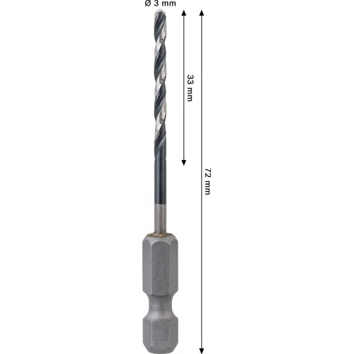 Metallborr HSS-G Impact 3,0 mm, 1-pack