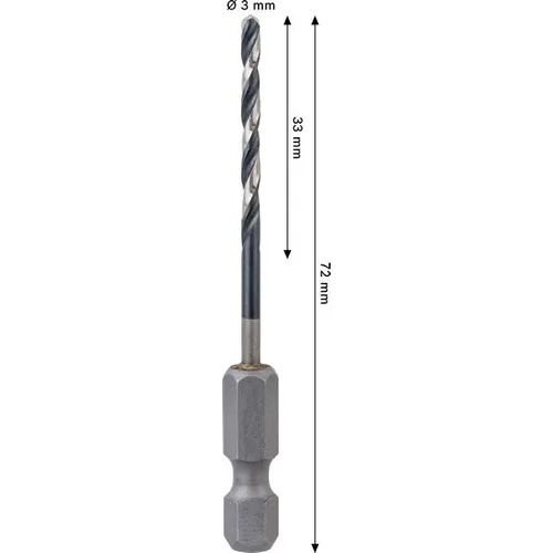 Metallborr HSS-G Impact 3,0 mm, 1-pack
