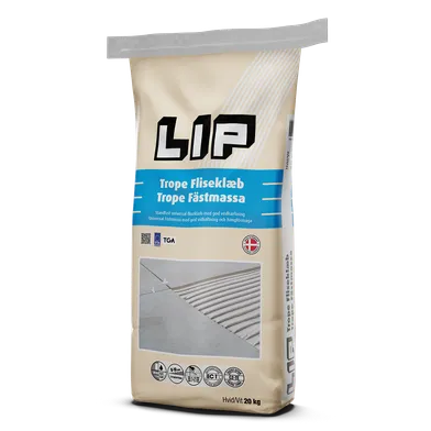 Fästmassa Trope Flexfix, Vit 20 kg