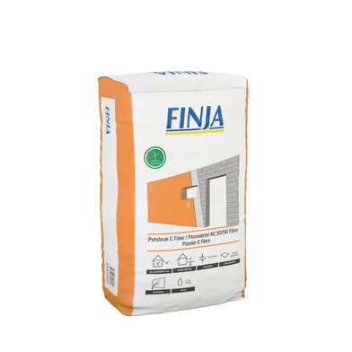 Putsbruk C 0-3 mm Fiber 25 kg