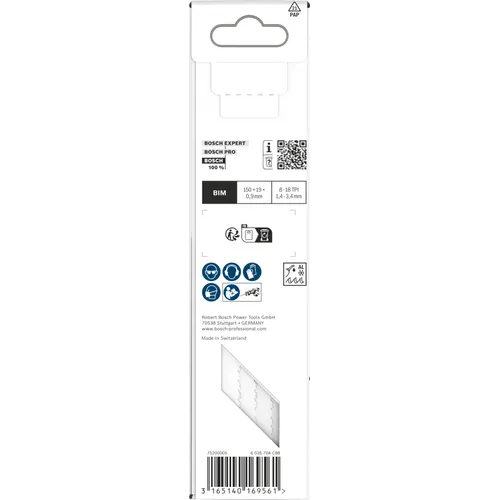 Tigersågblad S 123 XF Metall 150 mm, 5-pack