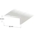 Tröskellist 10x25 mm