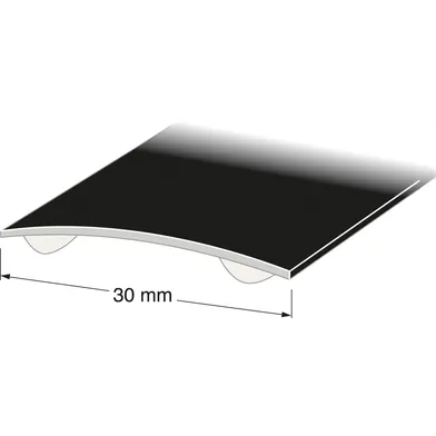 Skarvlist 30 mm, 100 cm, Svart, Nr 231