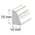 Smyglist 10x15 mm
