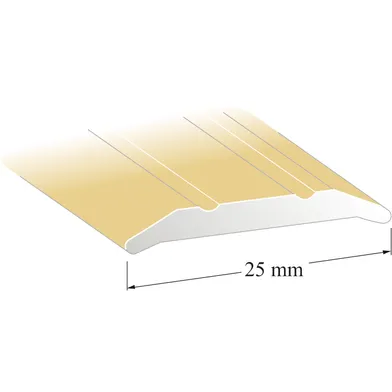 Skarvlist 25 mm 200 cm, Guld, Nr 4