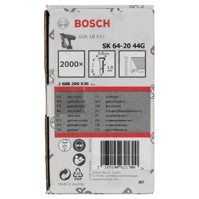 Dyckert 16GA 20° FZB bandad 1,6x44 mm, 2000 st/frp