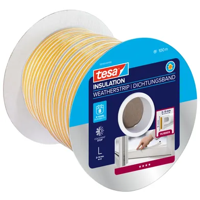 P-List EPDM 9x5,5 mm, Vit, 100 m