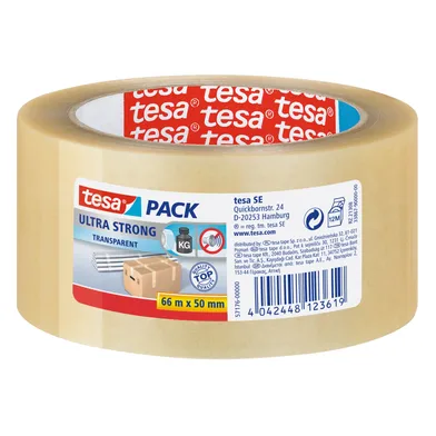 Packtejp Ultra Strong 50 mm, Transparent