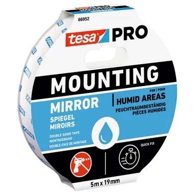 Monteringstejp 66952 Spegel 19 mm, 5 m