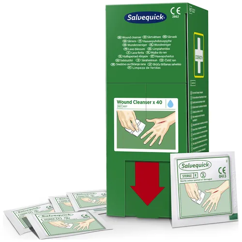 Savett sårtvättare Refill 40 st/ask
