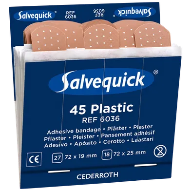 Plastplåster 6036 Refill 6 st/ask