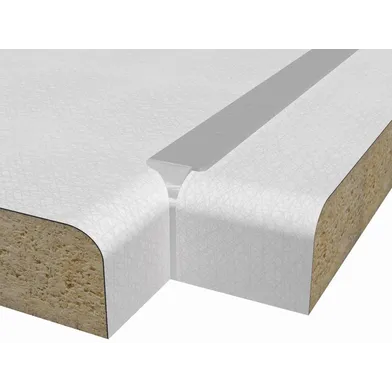 Hörnskarv 90° Postform 640x30 mm, Svart