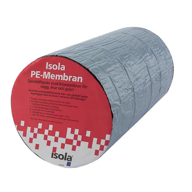 PE-Membran 0,3x10 m, Svart