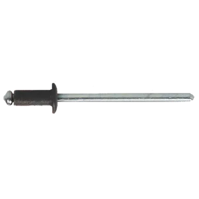 Blindnit Aluminium/Stål standard 3,2x10 mm, Svart, 1000 st/frp