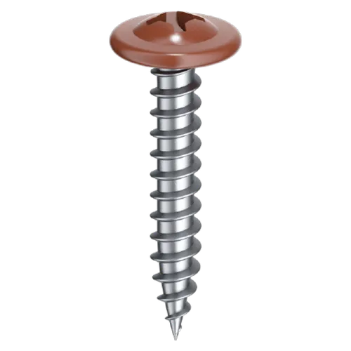 Montageskruv m. vass spets, C1 4,2x25 mm, Grå, 500 st/frp