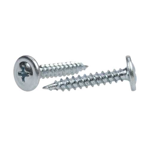 Montageskruv m. vass spets, C1 4,2x25 mm, Grå, 500 st/frp