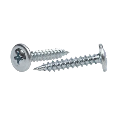 Montageskruv m. vass spets, C1 4,2x25 mm, Grå, 500 st/frp