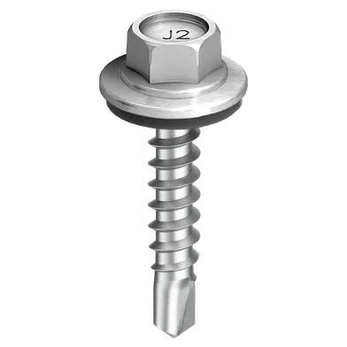 Farmarskruv för överlapp, C3 4,8X20 mm, Klarlack, 250 st/frp