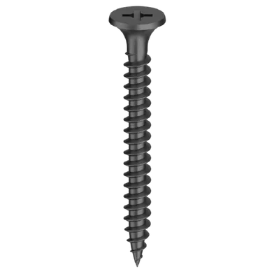 Gipsskruv för stålregel 3,5x25 mm, Fosfaterad, 1000 st/frp