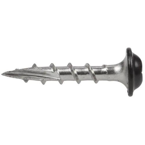 Fönsterbleckskruv rostfri, A4:C5 3,5x20 mm, Svart, 25 st/frp