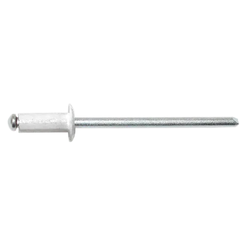 Blindnit Aluminium/Stål standard 3,2x10 mm, Vit, 1000 st/frp