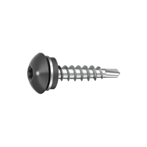 Fasadskruv för trä, C3 4,8x35 mm, Svart, 250 st/frp