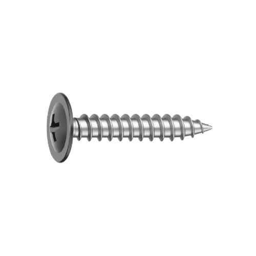 Montageskruv m. låg skalle, C3 4,2x25 mm, Svart, 500 st/frp