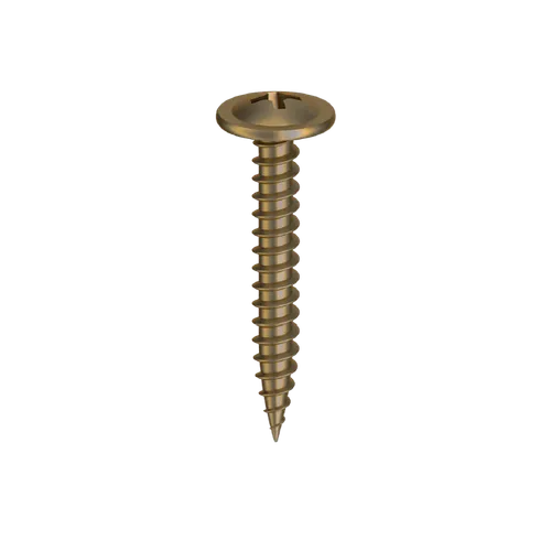 Montageskruv m. vass spets, C4 4,2x25 mm, 500 st/frp