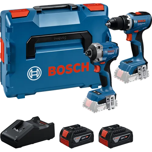 Kombokit GSR/GDR 18 V, 2x5 Ah, L-BOXX