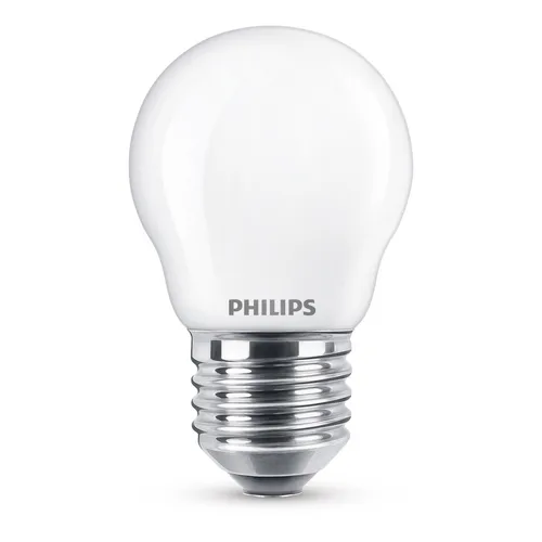 Klotlampa LED E27 4,3 W (40 W), Varmvit, Matt