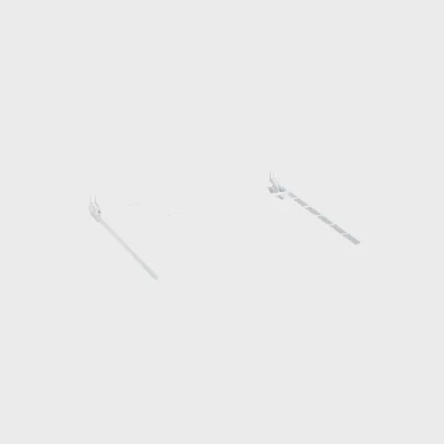 Torkhylla, Vit 640x602 mm